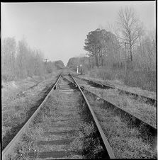 Railroad tracks