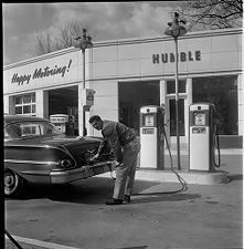 Pumping gas