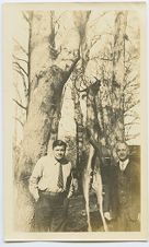 Babe Ruth on hunting trip