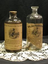 Mrs. Joe Person's Remedy bottles