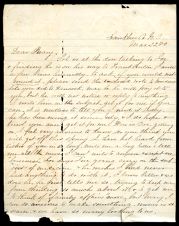 Letter from Alice Person to Mary Morgan