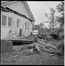 Tornadoes damage