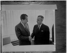 Richard Nixon and Leo Jenkins