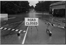 Flooded road