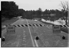 Road closed