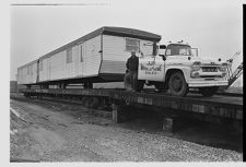 Trailers on train 