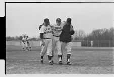 Carried off the field