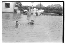 Children in flood