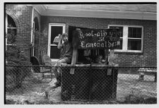 Boys selling lemonade