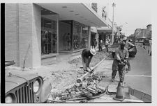 Evans Street construction