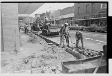 Evans Street construction