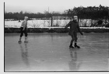 Children ice skating