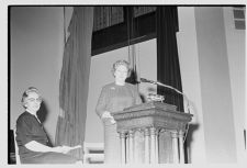 Panhellenic Conference in Wright Auditorium