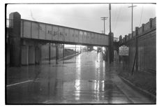 Flooding under the bridge