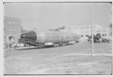 Rocket on ECC campus 
