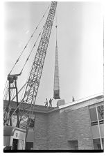 Church spire construction