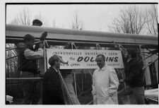 Jacksonville University crew “The Dolphins” car trailer