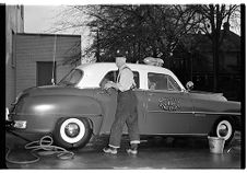 Washing Greenville Chief Fire Dept. car 