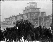 Towboat under construction