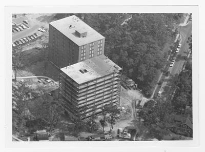 Clement Dorm under construction