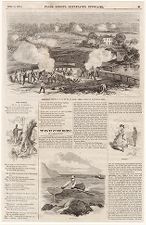 Battle near Kinston, N.C. on the 8th of March: from a sketch