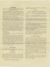 Charter, certificate of incorporation of equal suffrage league of North Carolina, Inc.; by-laws of the equal suffrage league of North Carolina, Inc. 