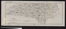 Map showing gaging stations and undeveloped water-powers in North Carolina.