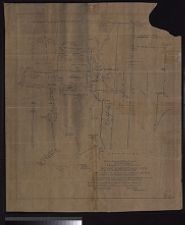 E. A. Bradford vs. S. C. Payne, et. al.map of survey by order of court showing disputed lands in the above entitled case.