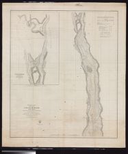 Preliminary chart of lower part of Cape Fear River, North Carolina from near Federal Point to Wilmington /from a trigonometrical survey under the direction of A.D. Bache, Superintendant of the Survey of the Coast of the United States ; triangulation and topography by C.P. Bolles ; hydrography by the party under the command of Lieut. J.N. Maffitt ...