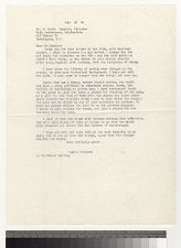 Letter from Inglis Fletcher to M. David Samples