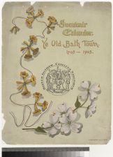 Souvenir calender, Ye Old Bath Town, 1705-1905