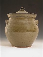 Owens, Vernon, Lidded Jar, 20th C