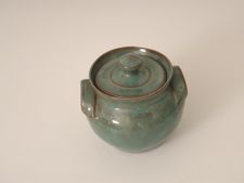 Owens, M. L., Sugar Bowl and Creamer Set (a), 20th C