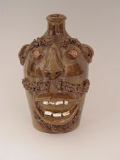 Auman, Dorothy Cole, Face Jug, 20th C