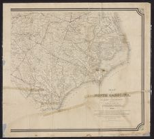 Map of North Carolina by W.C. Kerr ; assisted by Wm. Cain.