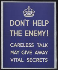 Don't Help the Enemy Poster Series