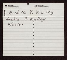 Archie P. Kelley oral history interview, April 26, 2001