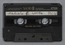 Malcolm E. Wolfe oral history interview, August 28, 1996