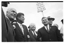 John F. Kennedy visiting East Carolina College