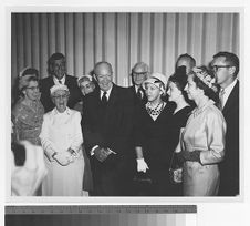 President Eisenhower's visit to Elmendorf AFB