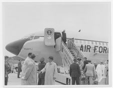 President Eisenhower's visit to Elmendorf AFB