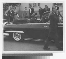 President Eisenhower's visit to Elmendorf AFB