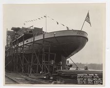 The Brig. General Royal T. Frank under construction