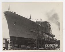 The Brig. General Royal T. Frank under construction