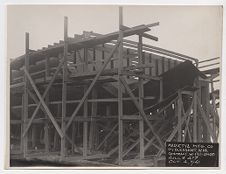 Hull of the General Samuel M. Mills under construction