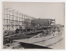 Keel work on the General Samuel M. Mills 