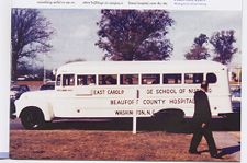 School of Nursing bus