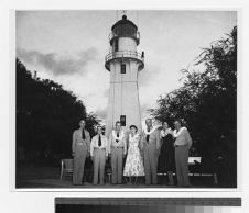 Reception at an admiral's house