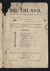 "Southland" journal devoted to the cause of Confederate Veterans