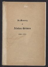 In memory of Alston Grimes, 1866-1914 